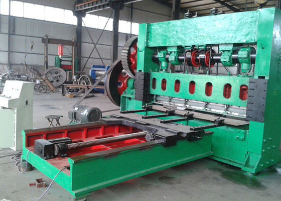 15KW Wire Mesh Machine , Expanded Metal Lath Machine Working Width Up To 4 M