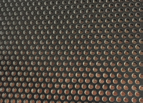 Feuillard perforé de trou de Rond, écran en aluminium perforé de diamètre de 1.8mm